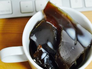 4: ぷるぷるコーヒーゼリーのできあがりです